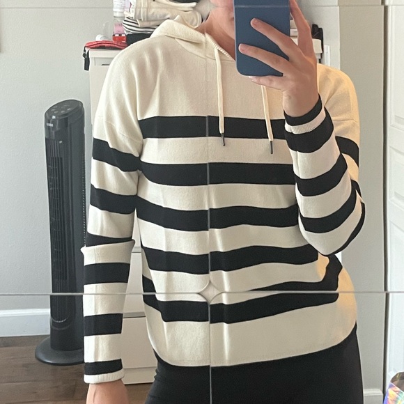Cynthia rowley striped hoodie - Picture 2 of 2